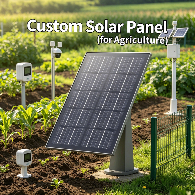 Mini Custom Solar Panel for Agriculture IoT Sensors Weather (3-20W Mini Solar for IoT)